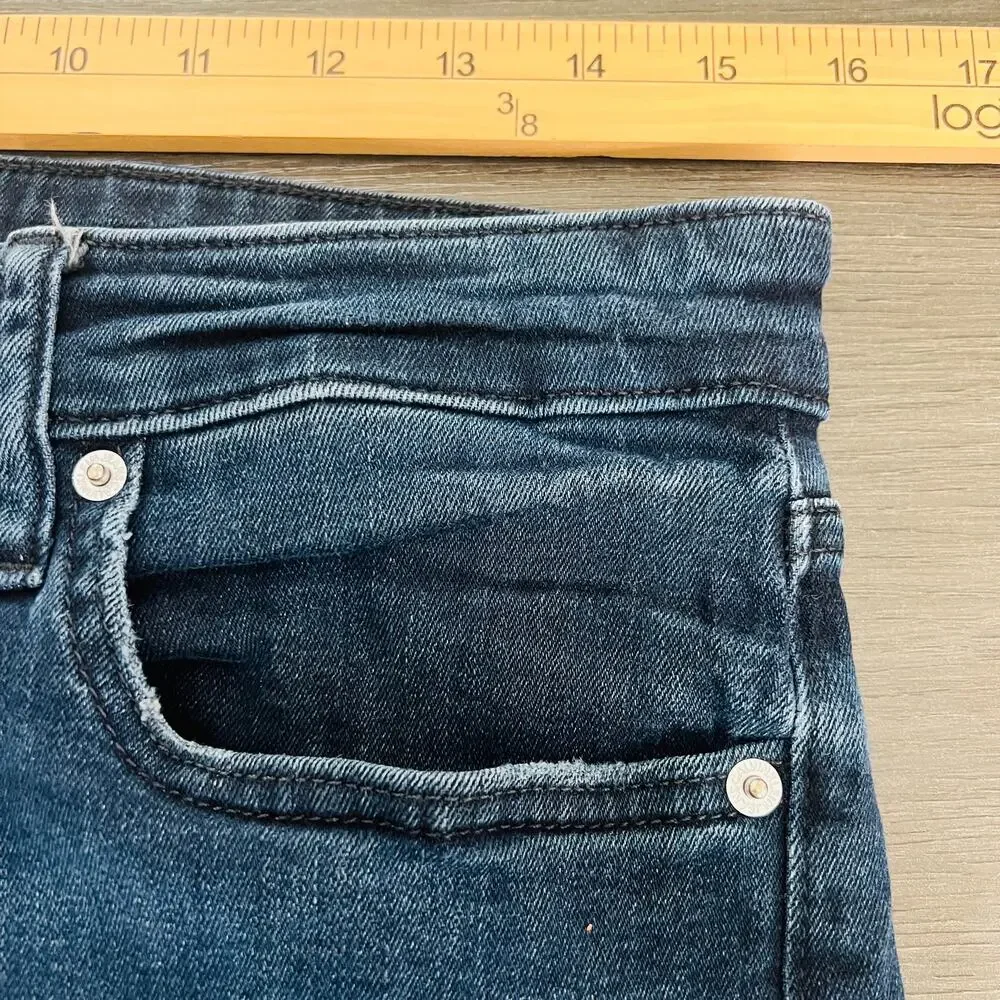 Calvin Klein Jeans Men's Size 32X30 Blue Skinny Moulant Stretch Denim
